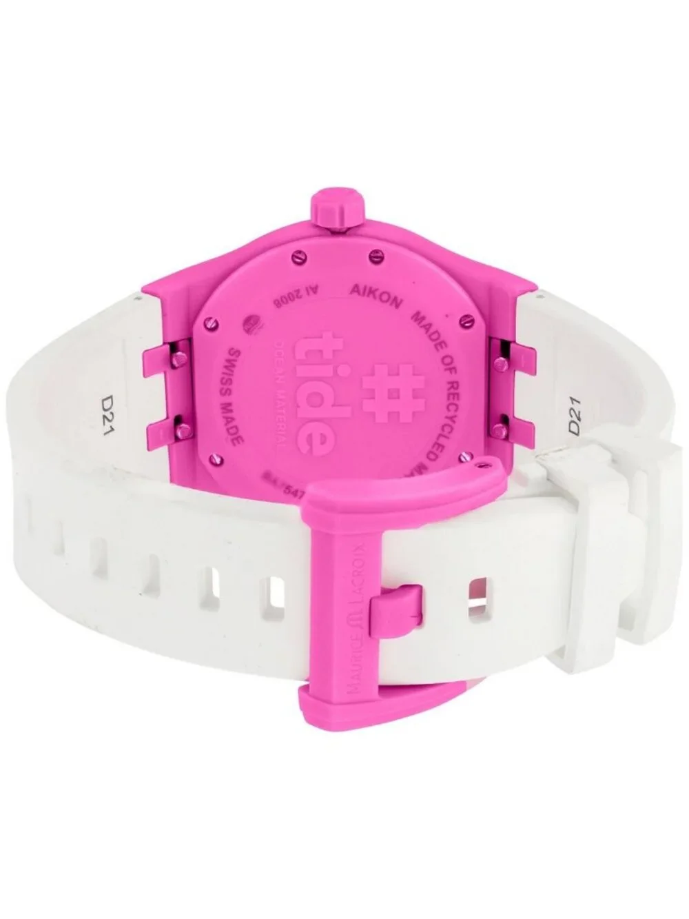 NWT Maurice Lacroix Aikon Tide Quartz Pink Dial Men's Watch